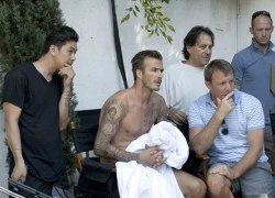 Beckham hăng say tập gym để tham gia đóng phim