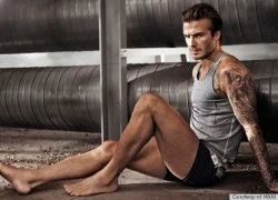 Beckham lại "cởi đồ" ở tuổi 38