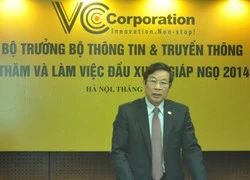 Bộ trưởng Nguyễn Bắc Son: "Mong VCCorp vươn ra quốc tế"