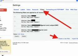 Cách tự động xóa email không mong muốn khỏi Gmail