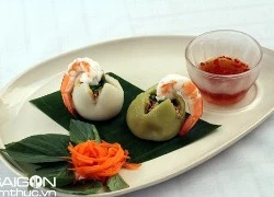 [Chế biến] - Bánh ít trần tôm tươi