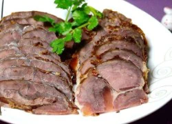 [Chế biến] - Bắp bò luộc ngũ vị