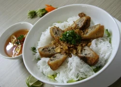 [Chế biến] - Bún chả giò