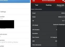 Chiếc smartphone Android của Nokia lộ diện thiết kế