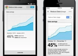 Chrome trên smartphone có khả năng nén dữ liệu