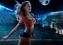 Dàn người đẹp bốc lửa khoe dáng trong bộ lịch chào mừng World Cup