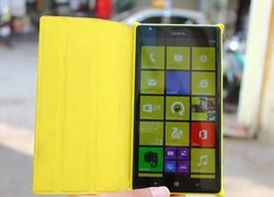 Đập hộp Lumia 1520 phiên bản màu vàng