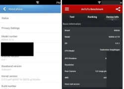 Điện thoại Nokia chạy Android lộ diện trong benchmark