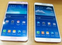 Galaxy Note 3 màu hồng và vàng champagne về Việt Nam