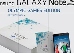 Galaxy Note 3 Olympic Games Edition sẽ là quà tặng miễn phí