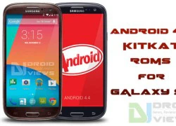 Galaxy S3 và Note 2 sẽ cập nhật KitKat vào tháng 3