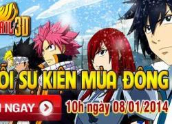 Game thủ Fairy Tail 3D "nóng" với Chiến trường liên server