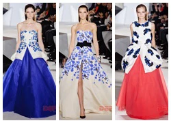 Giambattista Valli Couture SS 2014: Sắc hoa mùa Xuân