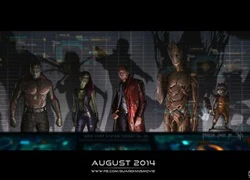 "Guardians of the Galaxy" chính thức lộ diện