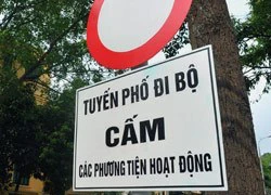 Hà Nội có thêm 6 tuyến phố đi bộ