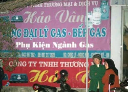 Hà Nội: Nổ bình gas, một người bị thương