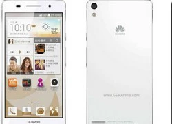 Huawei chính thức trình làng Ascend P6 S, mỏng 6.5 mm