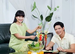 Hương Giang, Bình Minh tất bật chuẩn bị Tết