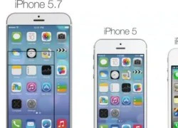 iPhone 4.7 và 5.7 inch trình làng năm 2014?