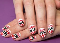 Khéo tay tự vẽ nail vòng xoắn cá tính