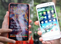 Lumia 1320 và Galaxy Grand 2 mở màn thị trường di động 2014