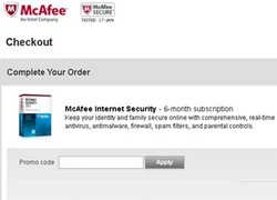 Miễn phí 6 tháng bản quyền McAfee Internet Security 2014