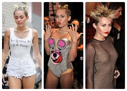 'Mổ xẻ' thời trang của Miley Cyrus: Từ dễ thương tới bất thường