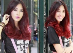 Mốt nhuộm ombre 'đánh gục' hotgirl Việt