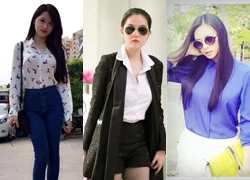 Ngọc Trinh, Linh Chi khoe street style trên đường phố Hàn Quốc