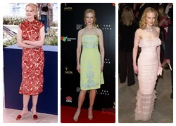 Những bộ cánh thảm đỏ tuyệt vời của thiên nga nước Úc Nicole Kidman