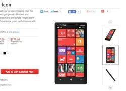 Nokia Lumia 929 Icon xuất hiện trên web nhà mạng Mỹ