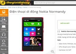 Nokia Normandy bất ngờ xuất hiện tại Việt Nam