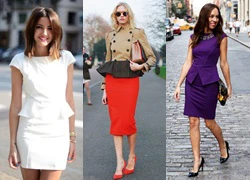 Đẹp kiêu kỳ với áo peplum