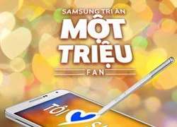 Rinh Samsung smartphone nhờ "tỏ tình" trên Fanpage