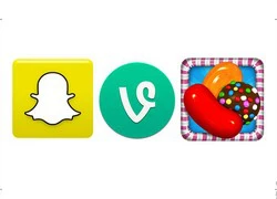 Snapchat, Vine, Candy Crush Saga được tải nhiều nhất trong năm 2013