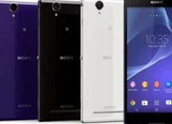 Sony trình làng smartphone màn hình cỡ lớn Xperia T2 Ultra tầm trung