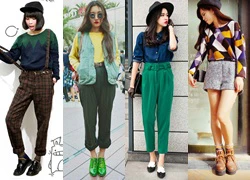 Street style rực rỡ sắc màu của giới trẻ châu Á