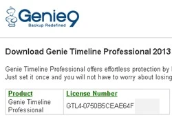 [Tải Ngay Kẻo Lỡ] Miễn phí bản quyền Genie Timeline Professional 2013