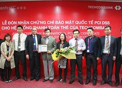 Techcombank nhận PCI DSS về an toàn bảo mật