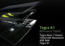 Tegra K1 vượt mặt iPad Air ở thử nghiệm đồ họa