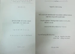 Thẩm định lại luận án bị tố "đạo" của Hiệu phó ĐH Bách Khoa