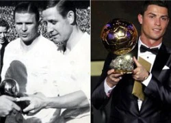 Từ Di Stéfano đến Ronaldo: Những QBV "100% Real"