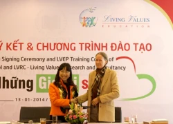 Vinschool ký hợp tác với TT nghiên cứu và Tư vấn về Giá trị sống