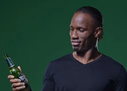 'Voi rừng' Drogba bỏ bóng đá, đi quảng cáo bia