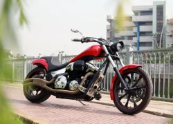 Xế độ Honda Fury điệu đà giữa Sài Gòn