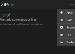 ZIPme &#8211; Trình nén dữ liệu đa năng cho Android