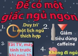 10 lời khuyên để ngủ ngon mỗi ngày