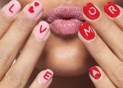 10 mẫu nail ngọt ngào đón Valentine