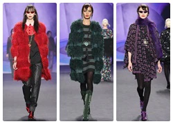 Anna Sui gây mê bằng thời trang lông thú