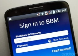 BBM cho iOS và Android: Sẽ không dùng mã PIN